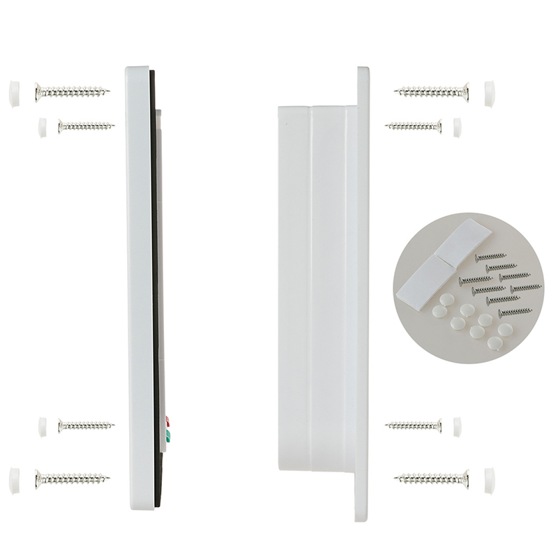 Kattelem dør med 4- vejs lås sikkerhedsklap dør til hund kat killing abs plast lille kæledyr gate dør sæt kat hunde klap dør