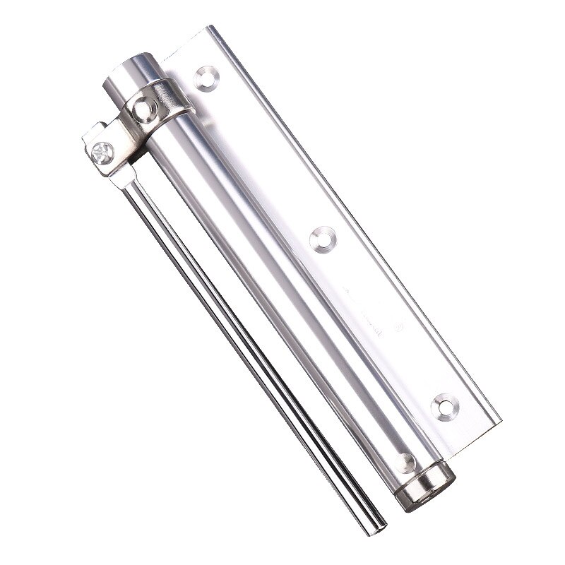 Mx justerbar automatisk dörrstängningsanordning, dörrstängare i aluminiumlegering, inbyggd stark fjäder, lämplig för branddörr 40kg