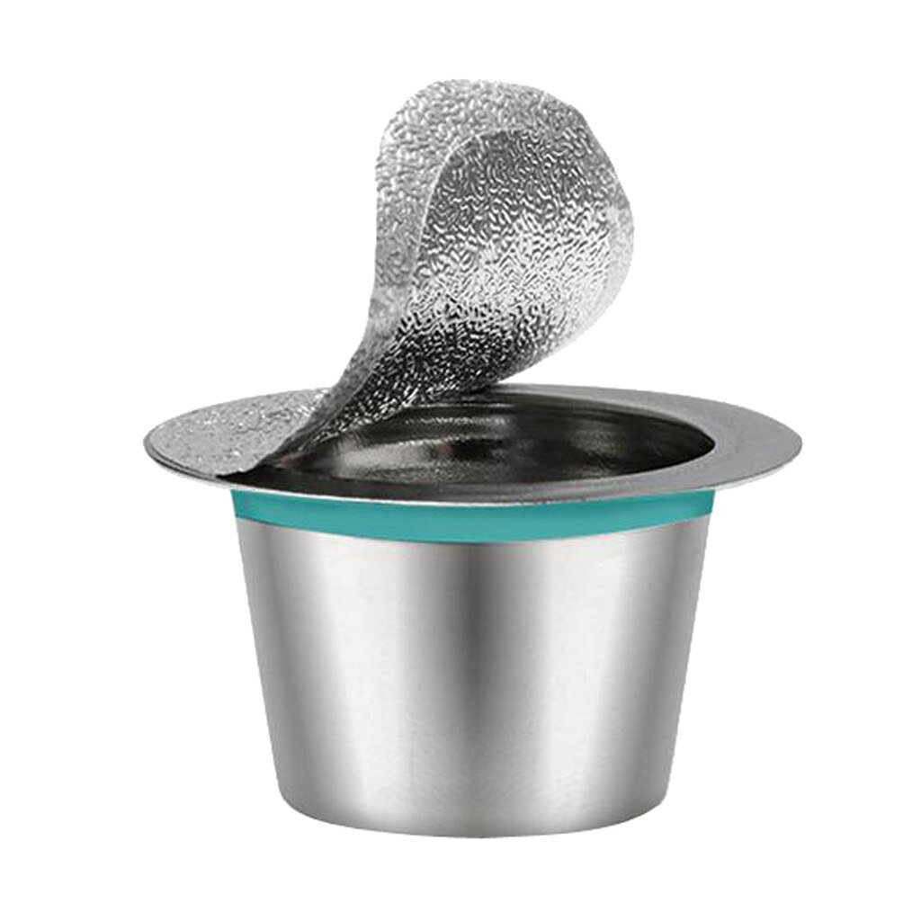 Stainless Steel Refillable Coffee Capsules Reusable Coffee Pods Filters BPA Free