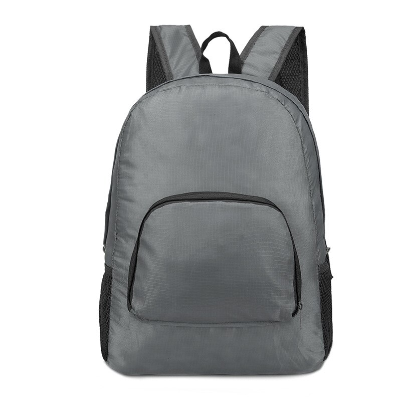 Light Sport Backpack, Folding Day Bag, Waterproof Hiking Travel Bag , Men Women Casual Bag Multi-Function Backpack: Grey