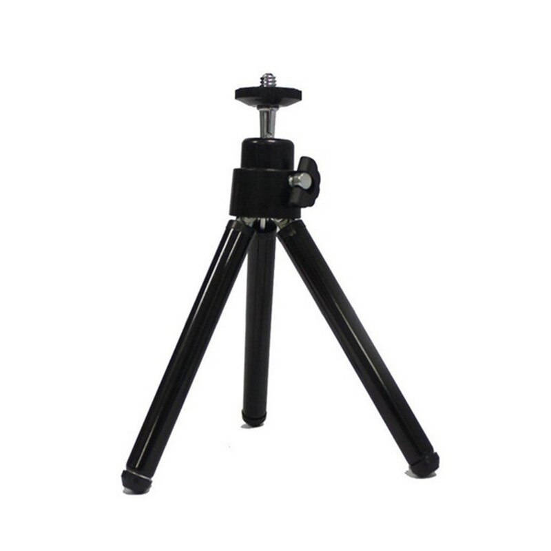 Trépied léger à 2 sections avec Clip de téléphone, support, pour Huawei, Samsung, Xiaomi, monopode,: Black No Clip