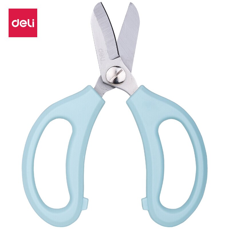 Deli, tijeras florales para hogar y oficina, tijeras de jardinería en maceta, Azul, Rosa 77751: Azul
