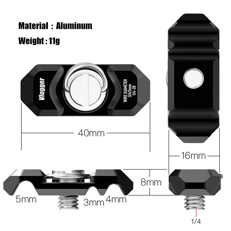 Dslr camerar fio winder cabo clipe para sony nikon canon fujifilm universal suporte da câmera de metal braçadeira photo studio gaiola vcm kit