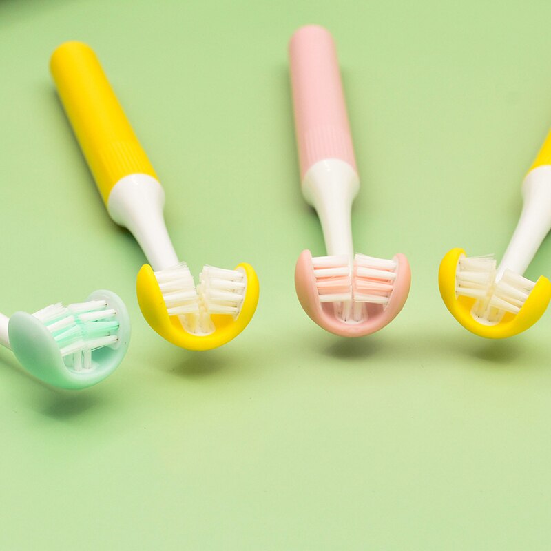 3 Sided Brush Oral Care Safety Teeth Brush Oral Health Cleaner Dental Clean Toothbrush