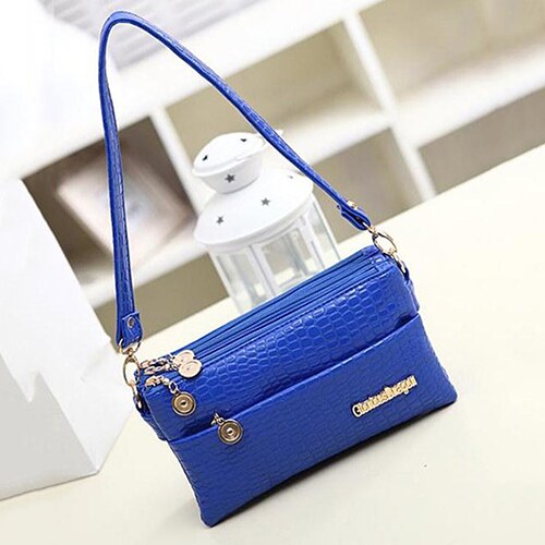 Sac à bandoulière Vintage en cuir PU pour femmes, sacoche de styliste avec plusieurs poches