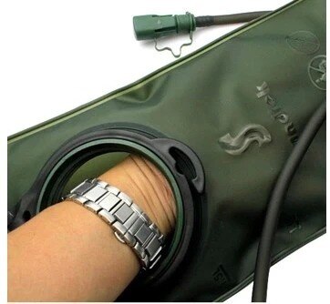 Buitensport waterzak 2l waterzakken verdikking bovenkant tpu ride hiking opvouwbare waterzak