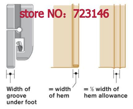 3mm 6mm NARROW SNAP ON ROUND ROLLED HEM FOOT 2mm 6mm NARROW SNAP ON ROLLED HEM FOOT FOR PFAFF JANOME BROTHER SINGER BABYLOCK