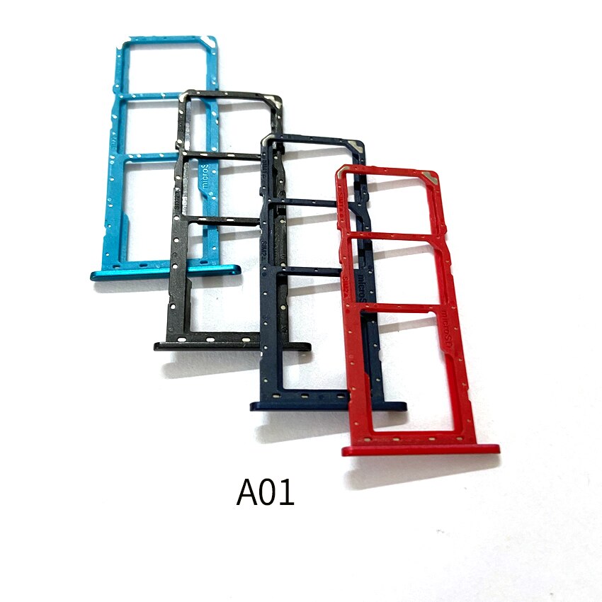 50PCS For Samsung Galaxy A01 Core SIM Card Tray SD Slot Holder