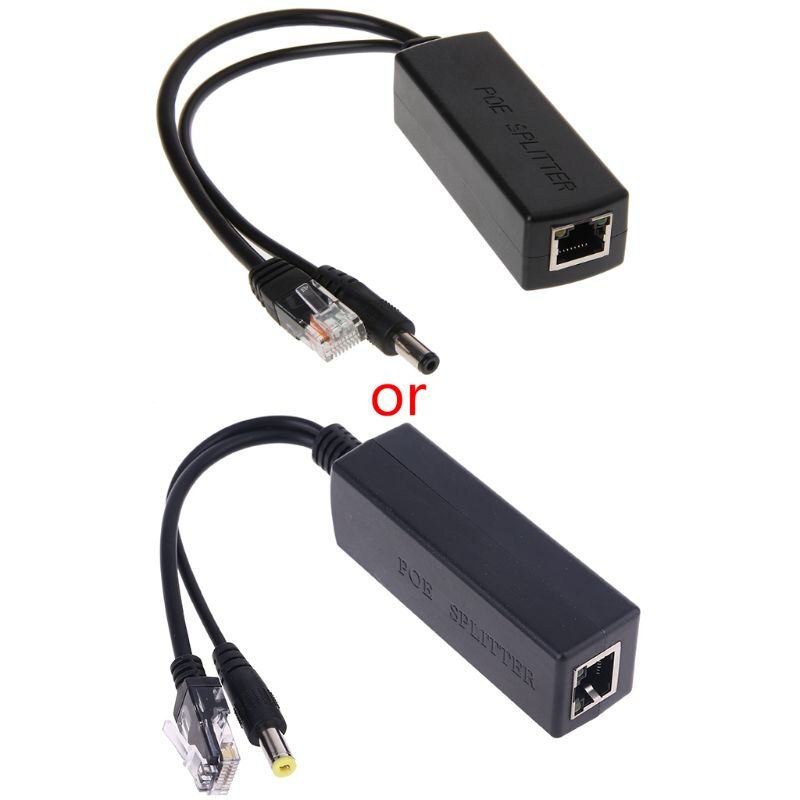 10/100M IEEE802.3at/af Power Over Ethernet PoE Splitter Adapter For IP Camera