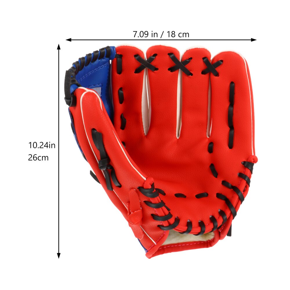 1Pc Pitcher Infielder Handschoen Honkbal Handschoen Sport Batting Handschoen Beschermende Handschoen