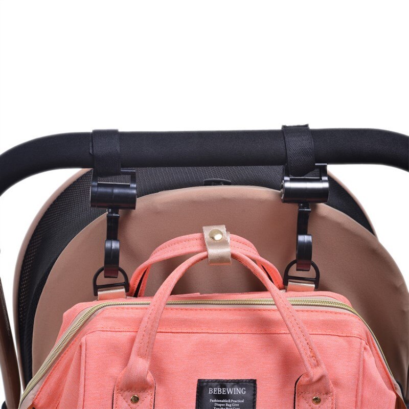 2 pièces universel momie Buggy Clip landau poussette poussette crochet sac à provisions crochet pince bébé poussette accessoires de