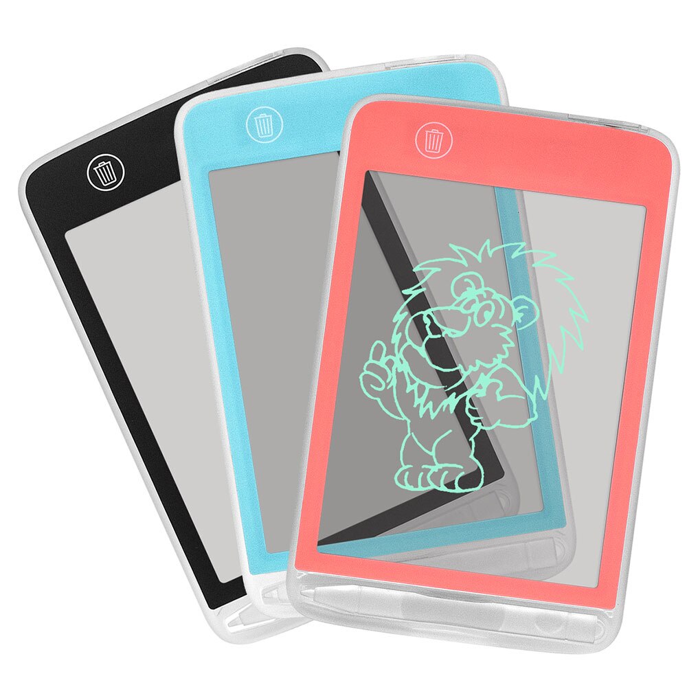 Ultra Thin Graphics Board Calligraphy Doodling Drawing Board Handwriting Pads LCD Mini Convenient LCD Writing Tablet 6.5inch