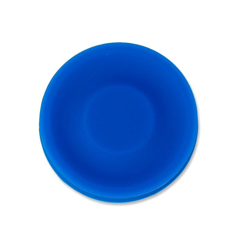 mini flying disk frisb silicone disc game parent-child interactive sports outdoor sports flying saucer fingertip toy: 1PC-Blue