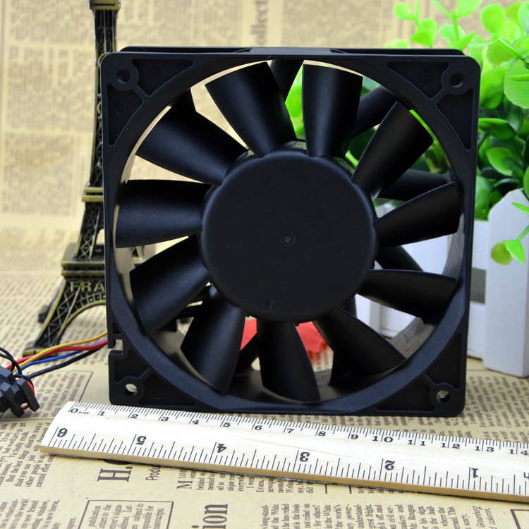 original PFC1212DE 12038 12V 4.8A 12CM large air volume double ball violence fan