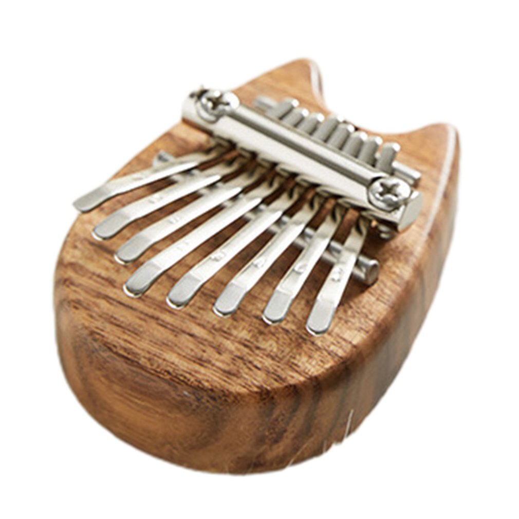 Mini Piano à pouce Kalimba 8 touches, exquis, clavier à grands sons, Instrument de musique E4W, Portable, pendentif, , nouveauté