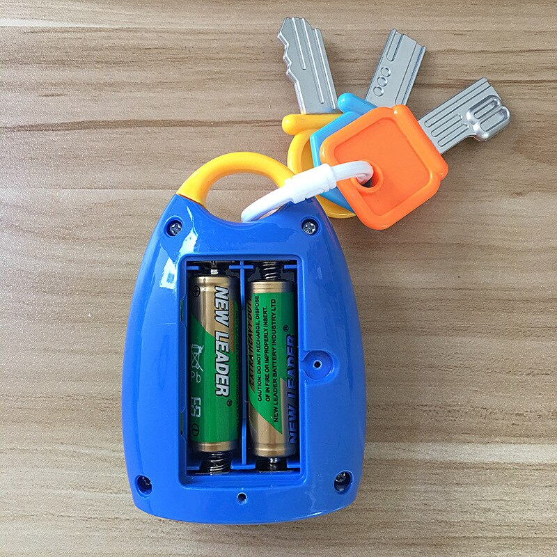 Simulation Car Key Toys Simulation Car Sound Remote Control Electronic Music Key Group Toys