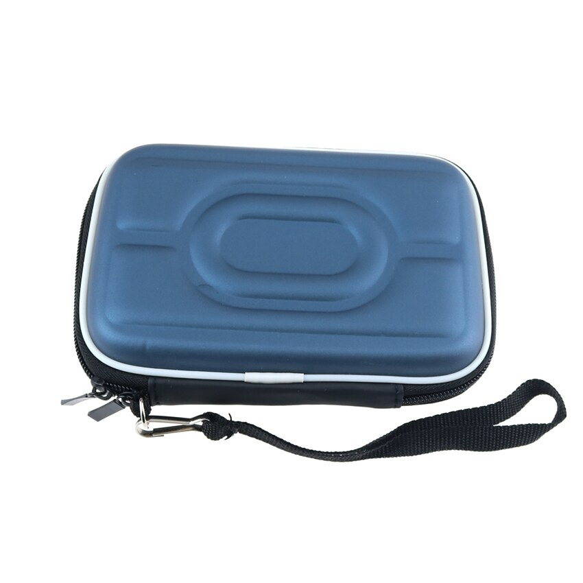 Jcd Hard Case Eva Travel Carrying Protector Bag Voor Gameboy Gba Gbc Carry Cover Opbergtas Voor Ndsl Ndsi 3DS console: Dark Blue