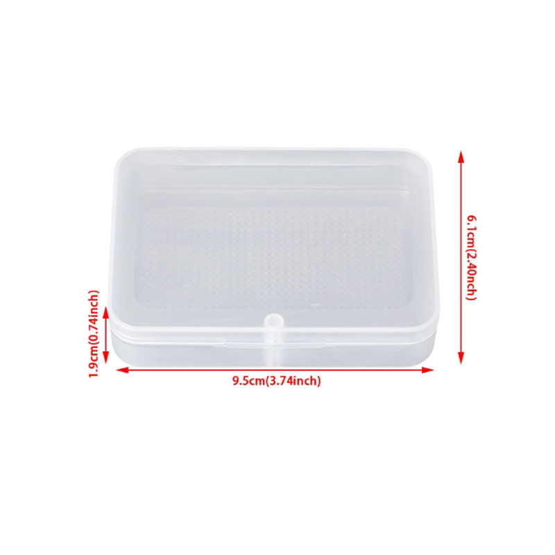 Transparent Plastic Box Storage Collections Product Packaging Box Dressing Case