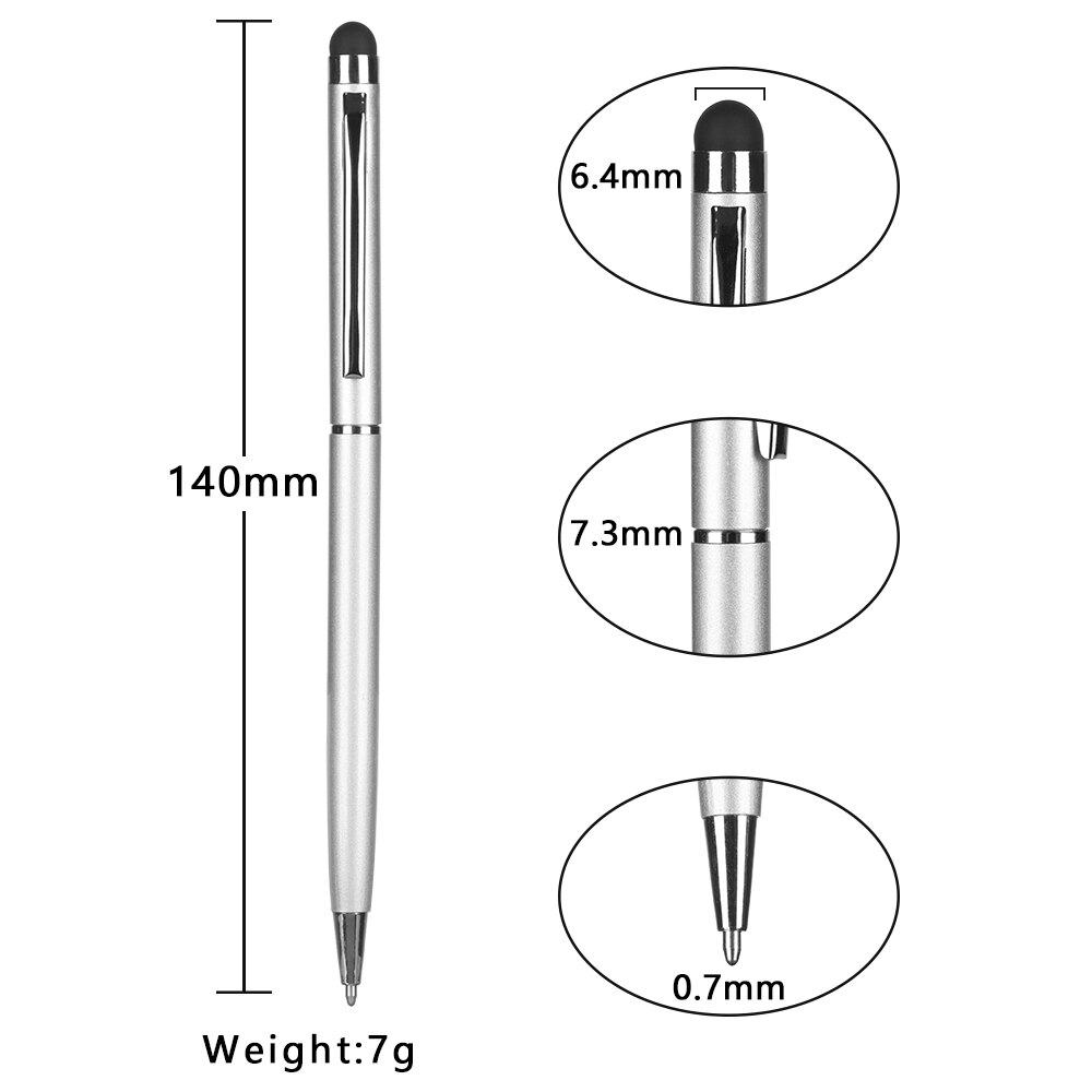 Touchscreen Stift Kugelschreiber Auf Wasserbasis Stift Multifunktions Dual-Verwenden Stift praktisch Universal- Schreiben Liefert Werkzeug