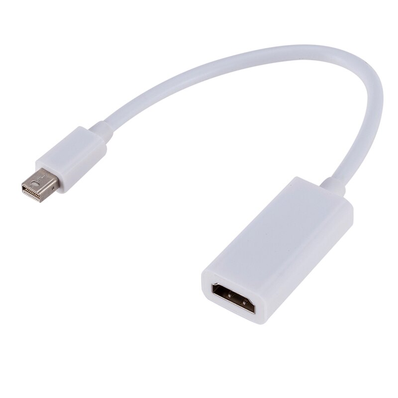 Port wyświetlacza Mini DisplayPort Adapter MINI DP na HDMI do konwertera Apple Mac Macbook Pro Air Hot Mini DP na HDTV: White Color