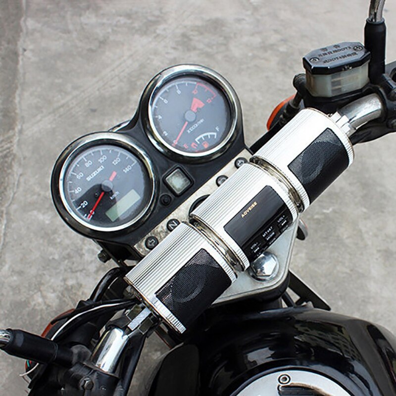 Wasserdichte Motorrad MP3 Player Bluetooth Lautsprecher Audio FM Radio Sound System Stereo Musik USB Lenker Audio Verstärker