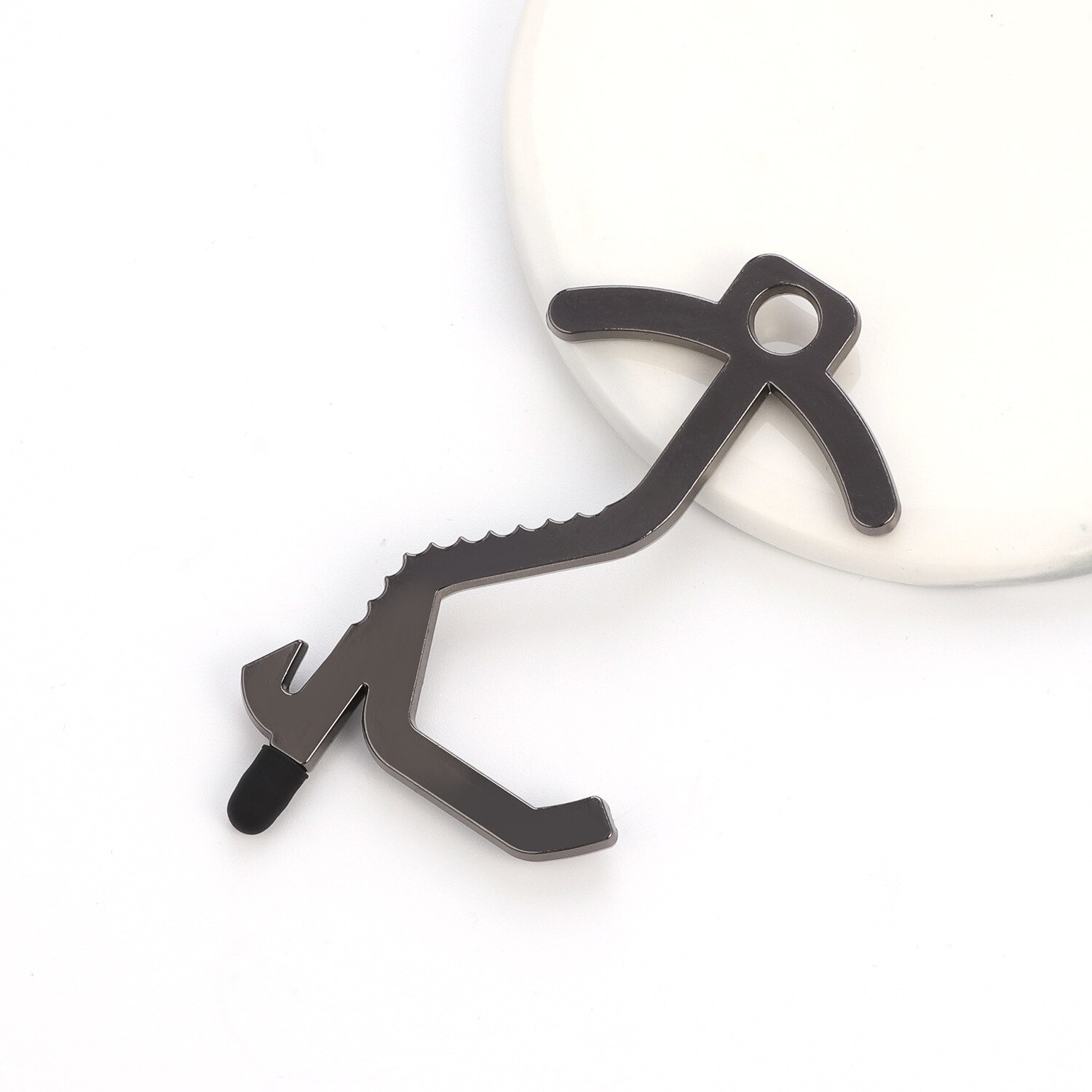 Non-Contact Door Opening Press Elevator Keychain Useful Product Alloy Safe Health Non-Contact Anti-Virus EDC Door Opener: Ysk30