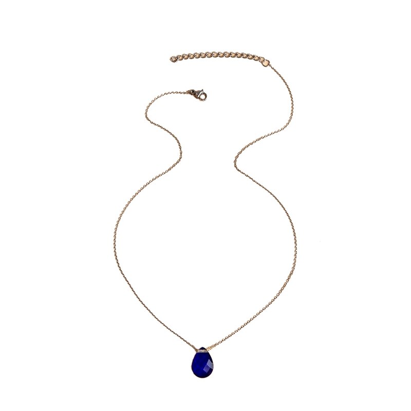 Humor de cambio de Color emoción sentimiento de Control de temperatura de la gota de agua colgante en forma de lágrima collares