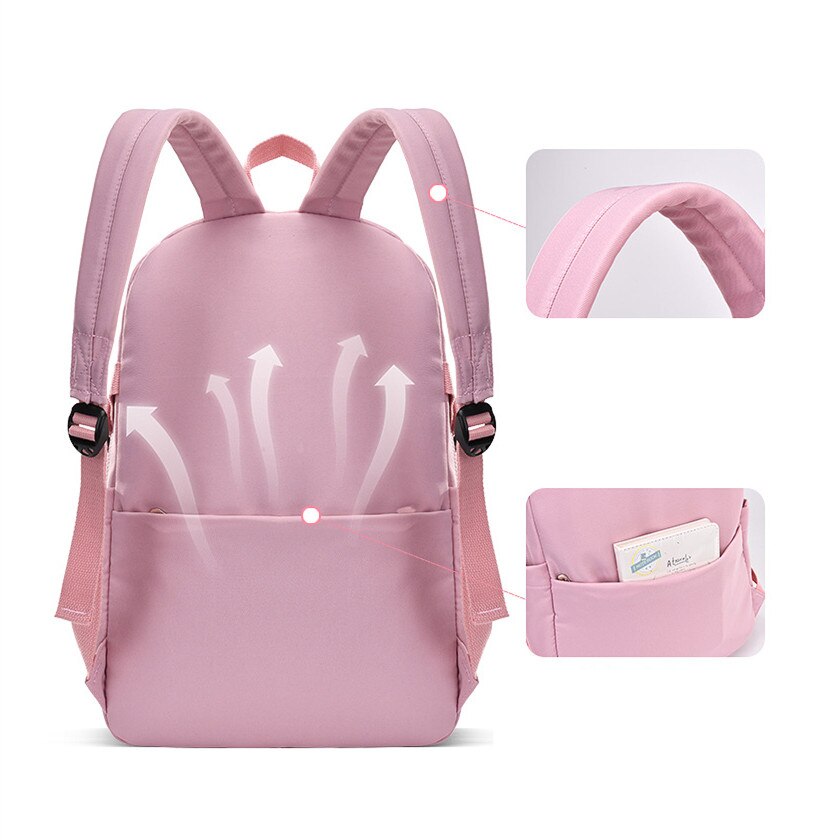 Fengdong freundlicher schule taschen für mädchen primäbetreffend Schüler viele abteilungen schule Rucksack mädchen Campus Rucksack
