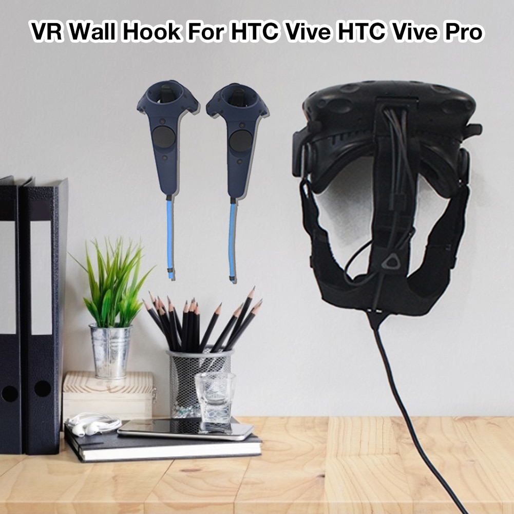 Virtual Reality Helmet Handle Grip Hook Holder VR Wall Mounted Hook for HTC Vive HTC Vive Pro