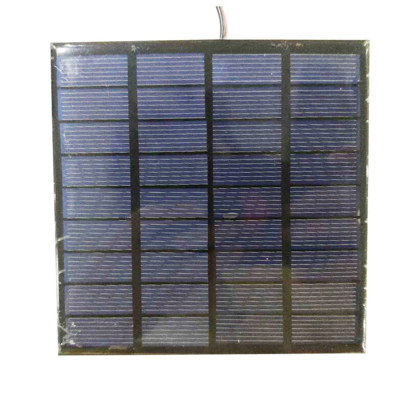 9V 2W Solar Panel 222mA 115*115MM