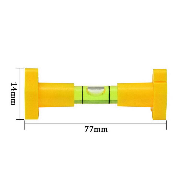 Pocket Line Hanging Spirit Level Brick Rope Cord Wire String Bubble Hanger Black Instruments and Apparatus: yellow