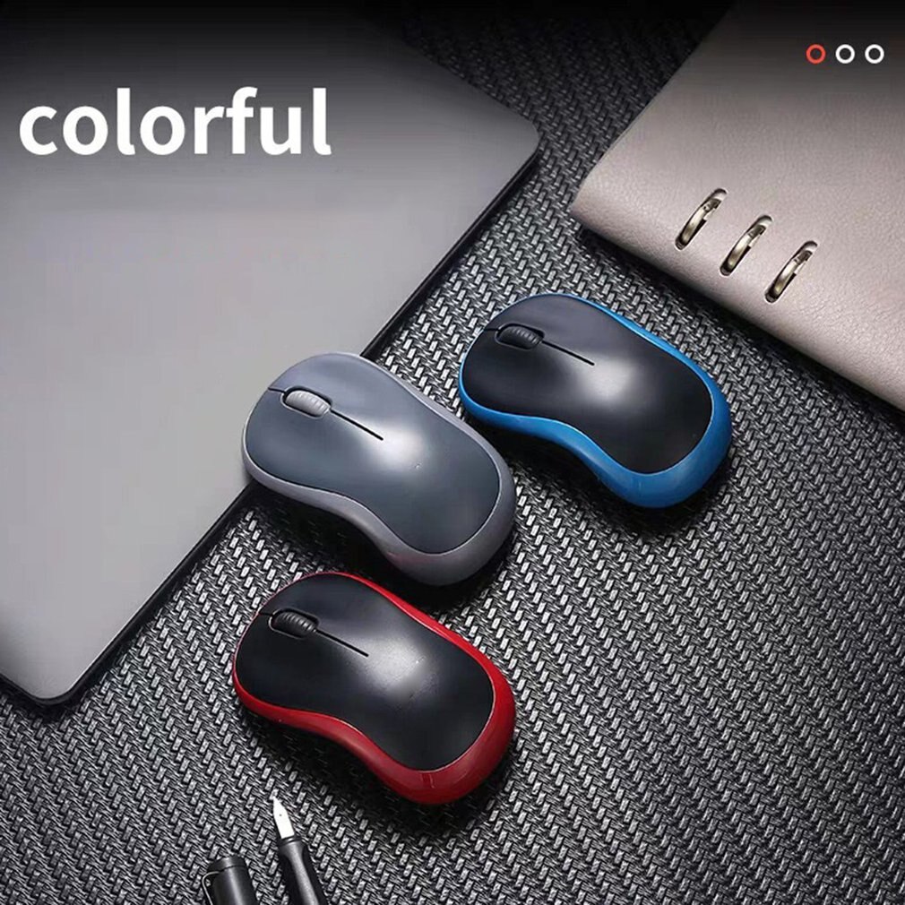 M220 Silent Wireless Mouse Photoelectric Mouse Portable Office Home Mouse Business Office M186 Silent Mouse