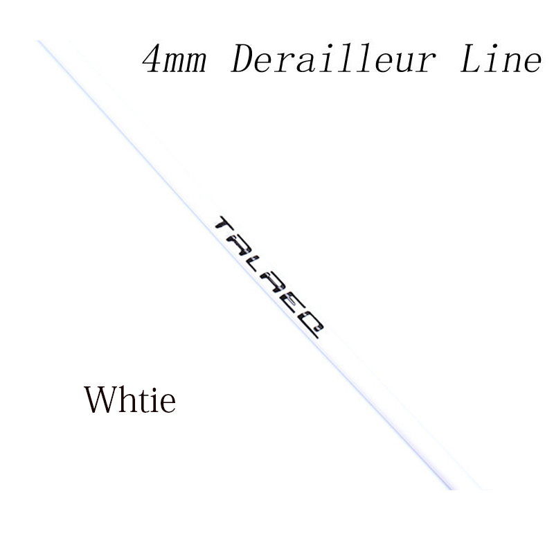 3M Universal Bicycle Brake Cable Housing Shift Cable Wire Pipe for 4mm/5mm MTB Road Bike Derailleur Brake Line Front Rear Tube: 4mm Shift-White