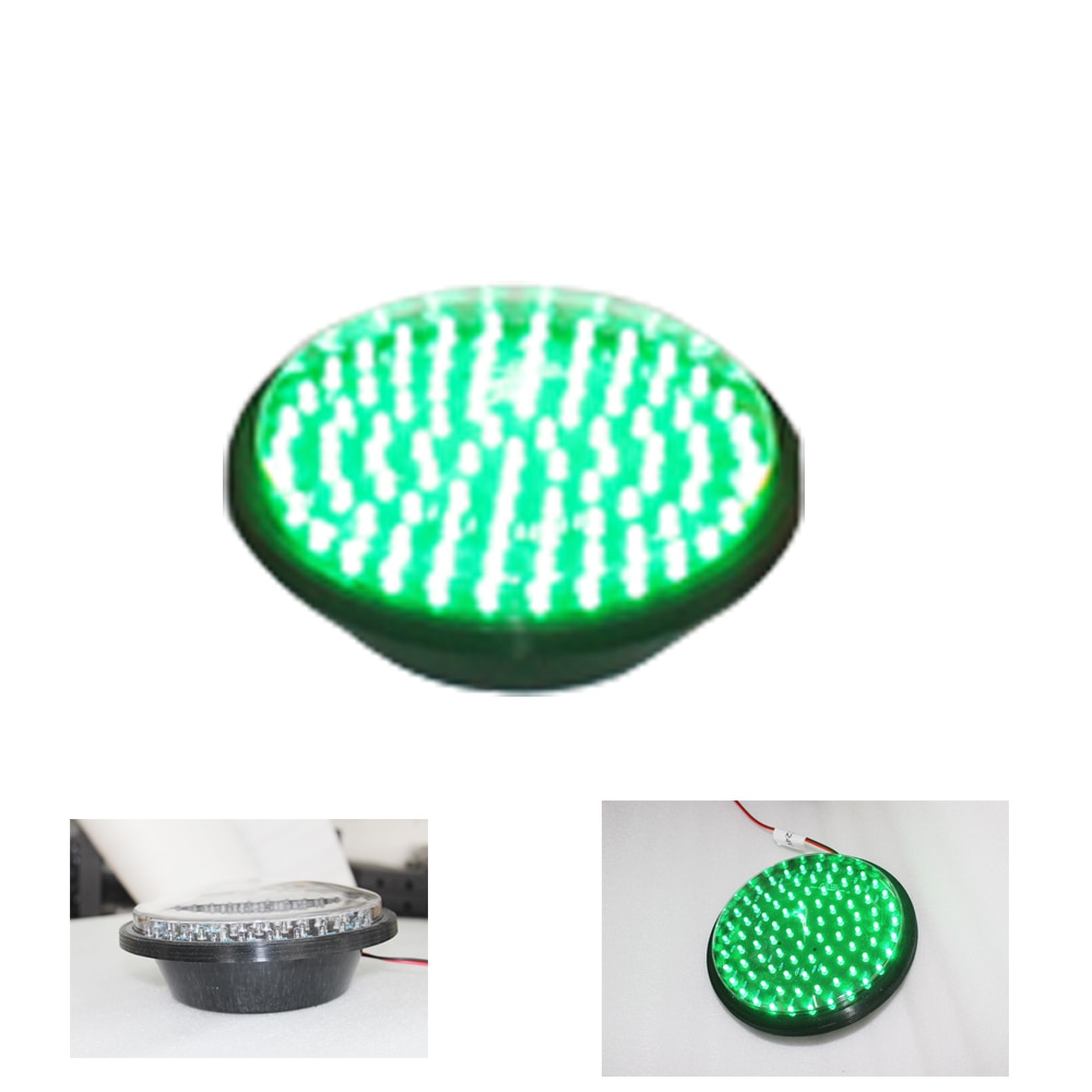 Ampel Licht Modul 200mm Durchmesser 8 Zoll Grün Gehen Zeichen Verkehrssicherheit Licht DC 12 V Günstige LED Cluster
