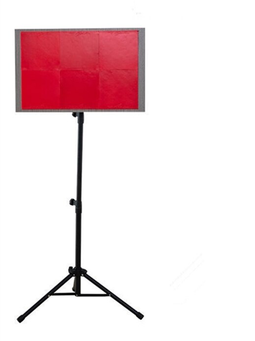 Tafeltennis Rebound Board Met 8 Rubberen Blokken - 360° Verstelbaar Trainingsbord