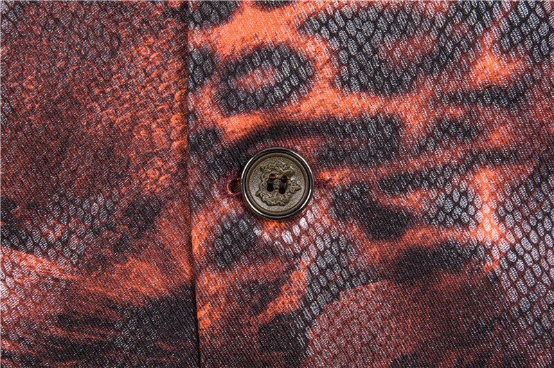 Mens Vest Casual Glossy Beast Leopard 3D Print Gilet Hombre Formal Waistcoat Men Sleeveless Jacket Party Wedding Dress Suit Vest