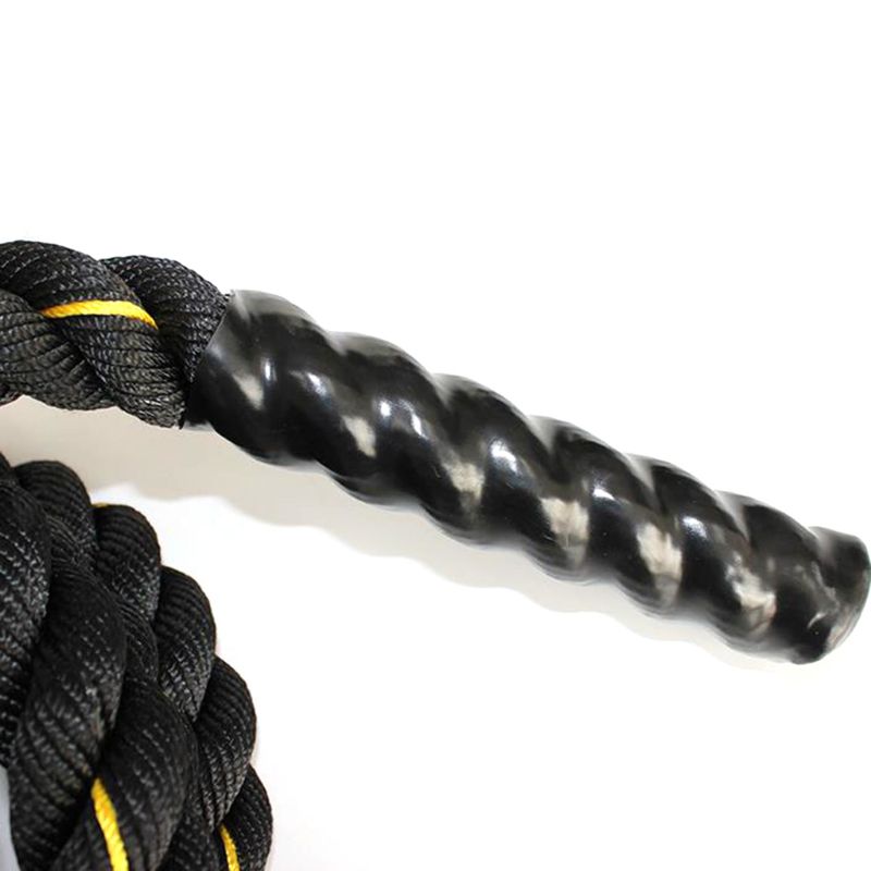Cuerda pesada para saltar, cuerda para saltar, entrenamiento, cuerdas de batalla para hombres y mujeres