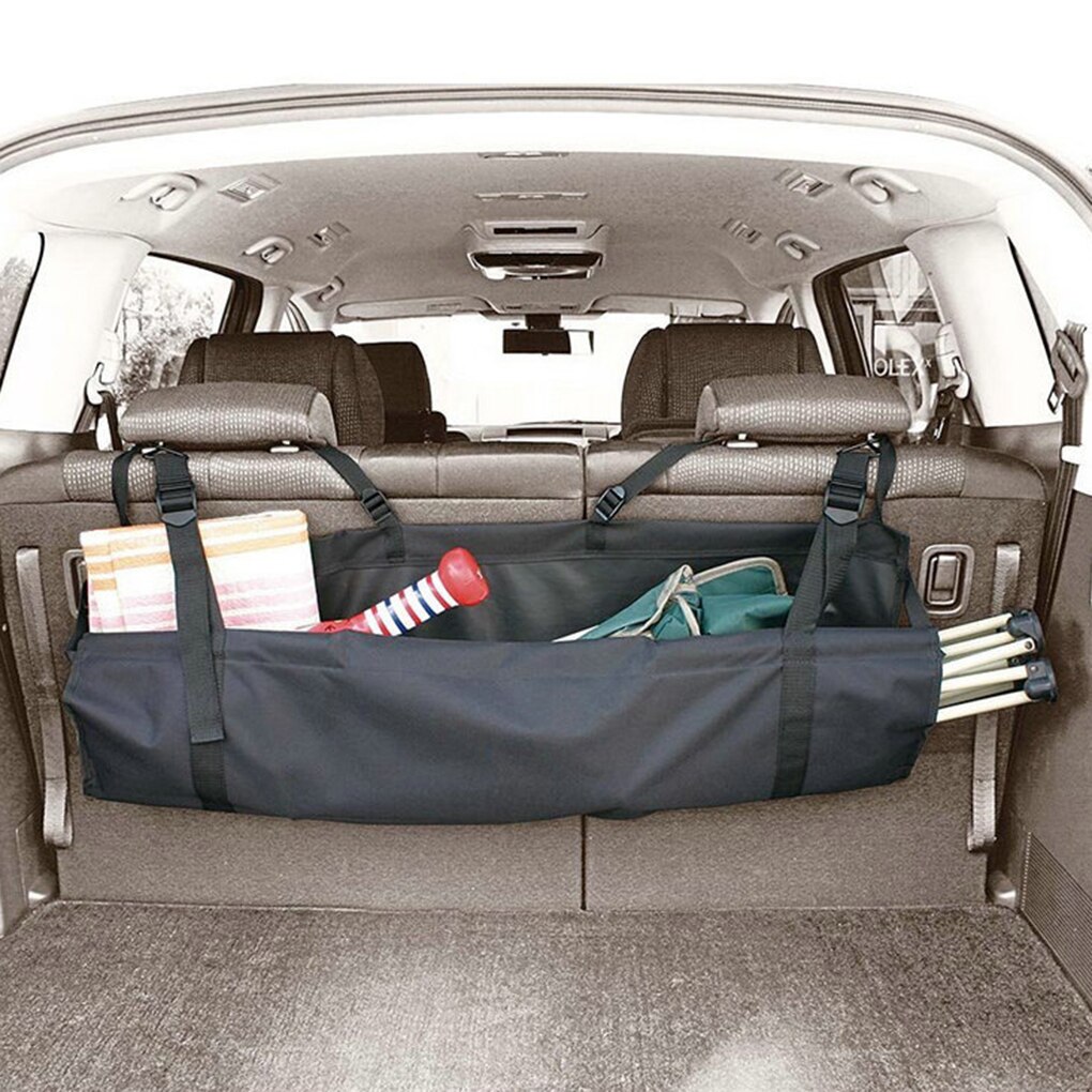 Auto Vehicle Large Capacity Trunk Storage Pockets Sundries Hanging Bag Back Boot Organiser Container