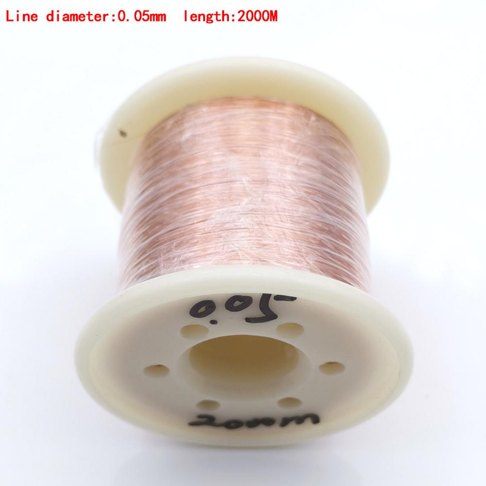 Qa -1-155 magnettråd 0.13mm 0.16/ 0.2 / 0.25mm 100g 2 uew emaljerad koppartråd magnetisk spolelindning elektromagnetisk induktion