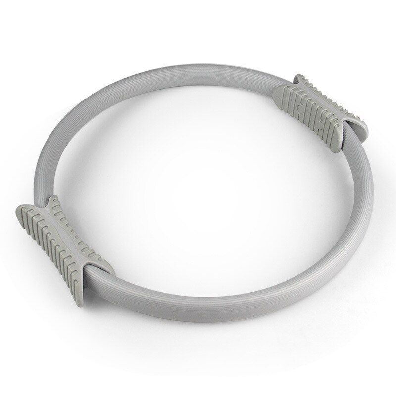 1Pc Bodybuilding Yoga Hoepel Gym Sport Training Pilates Weerstand Cirkel Ring Workout Apparatuur: Gray
