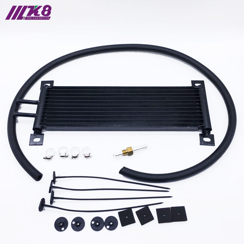 Oil Cooler Aluminum Transmission Oil Cooler 12 Row Automatic Stacked Plate Oil Cooler Radiator