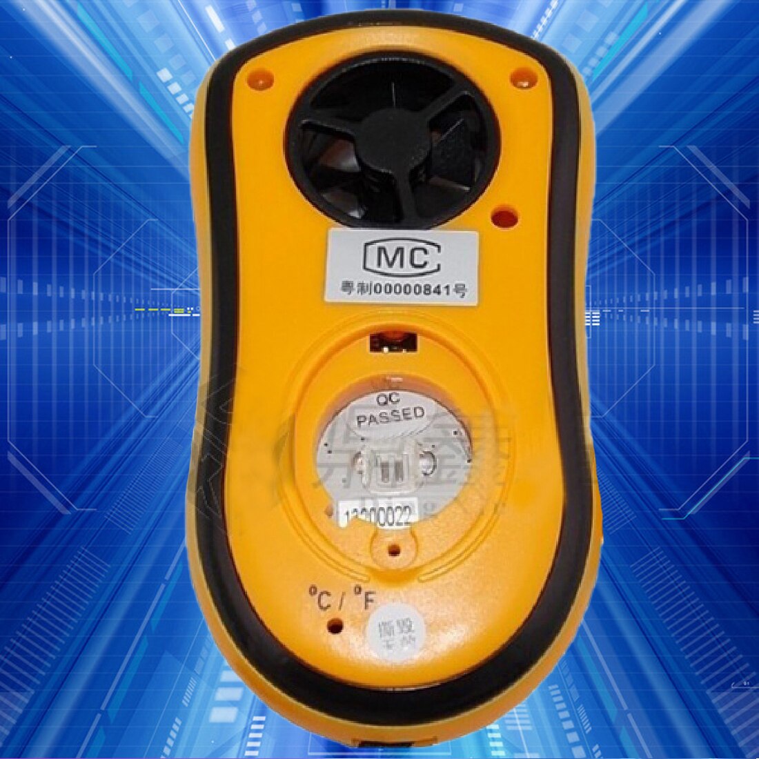 Portable Digital Anemometer for Measuring Wind Speed Handheld Wind Speed Meter with Backlight Wind Speed Gauge Meter