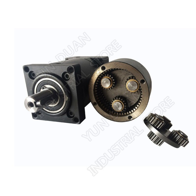 30:1 speed Ratio 30 Nema23 Planetary Gearbox 57mm Flange Speed Reducer 8mm Input 14mm Output for Stepper Motor