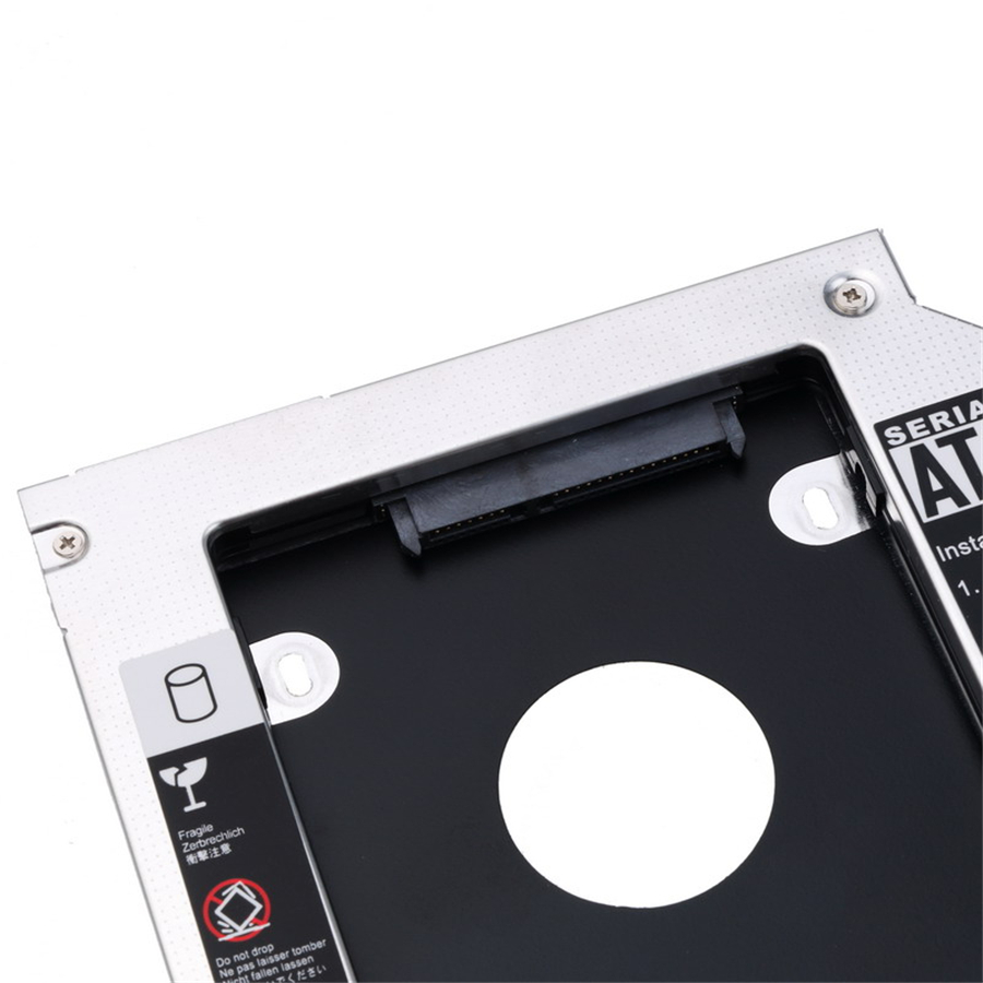 Hard Disk Drive 9.5Mm Aluminium Alloy Case For 2.5inch Ssd Case Hard Disk Bracket Sata Iii 3.0 For Notebook