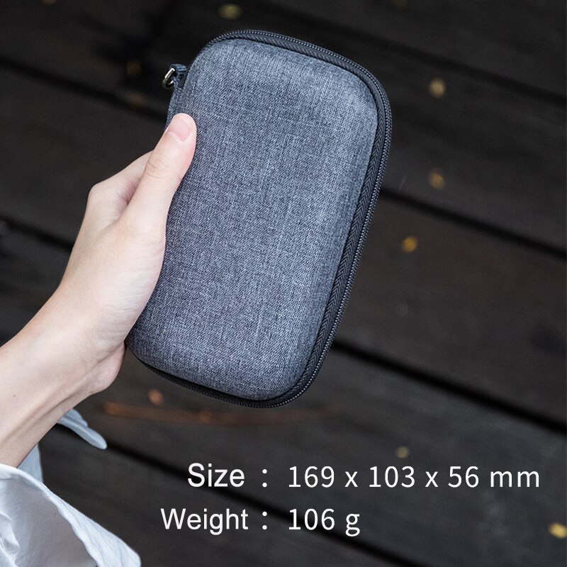 SHANLING C3 Opbergdoos voor Draagbare mp3 Spelers M0 M1 M3S M5S Anti-druk multifunctionele Pakket voor mp4 Oortelefoon Kabel