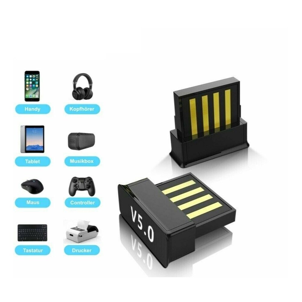 Bluetooth-Compatibele Adapter Nano Usb Bluetooth-Compatibel 5.0 Dongle Wireless Audio Bluetooth-Compatibel Stok Ontvanger