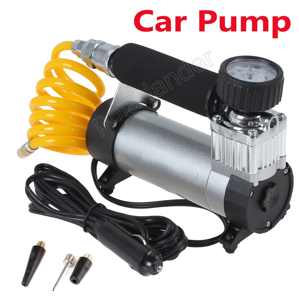 100PSI Super Flow Draagbare Auto 12 V Air Compressor Auto Pomp Tire Inflator