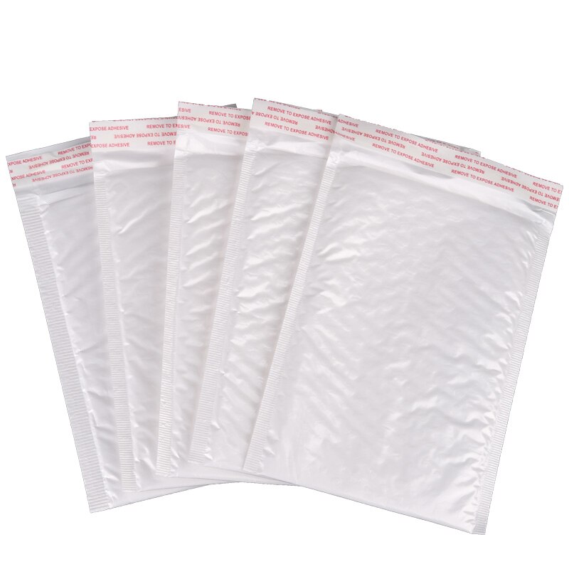 140x160mm White Foam Envelope Bag Different Specifications Mailers Padded Envelope With Bubble Mailing Bag