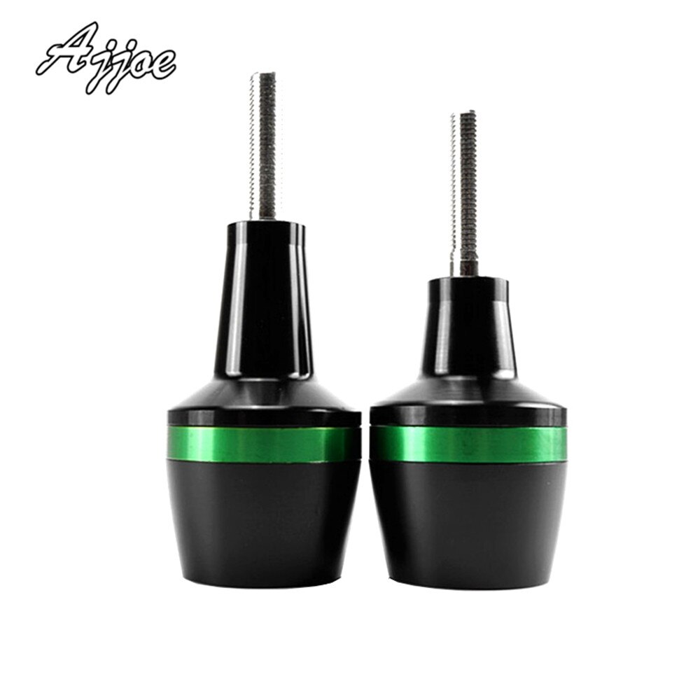 Protector deslizante para marco de motocicleta protección contra caídas para Kawasaki ZX6R ZX-6R ZX10R ZX-10R: Green