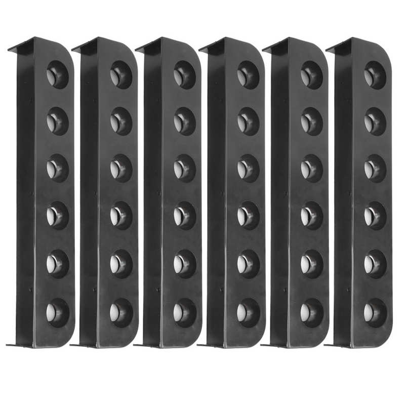 Biljart Accessoires 3 Set Biljart Snooker Accessoire Plastic Wandmontage Zwembad Rack Beugel 6 Gaten Biljart Rack